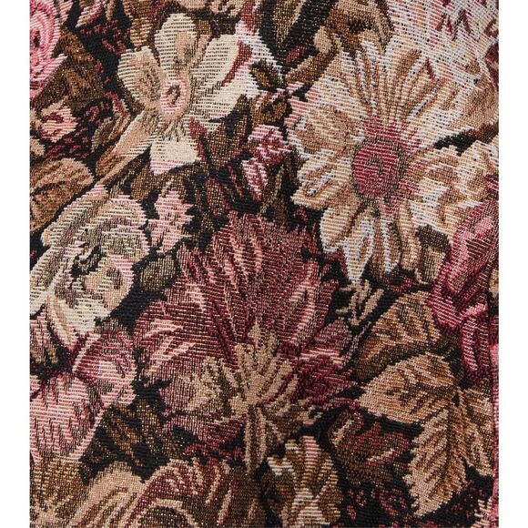 En Saison Capture Off Shoulder Fit & Flare Floral Brocade Mini Dress Winter S - Picture 5 of 5